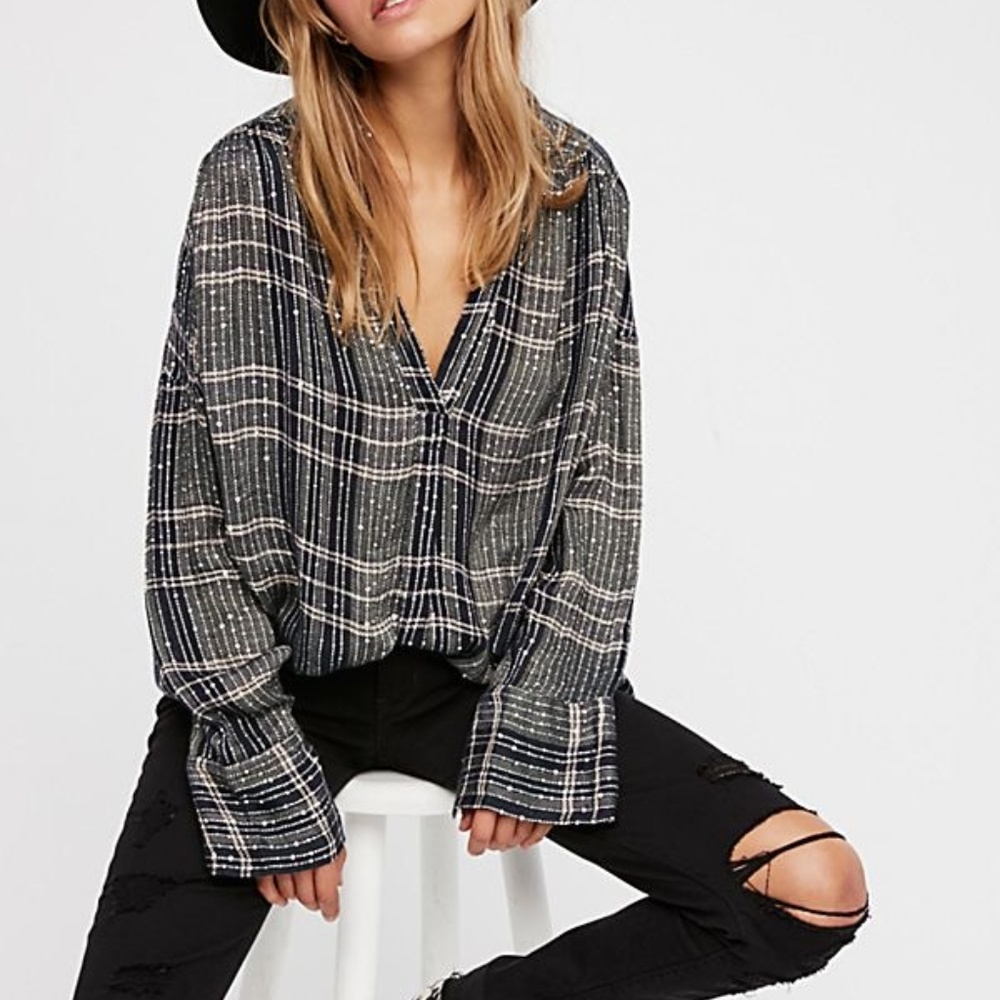 Free People Boho Top